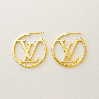 LV Golden Muse Hoops