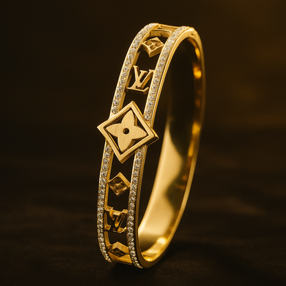 Étoile Royale Gold Bangle