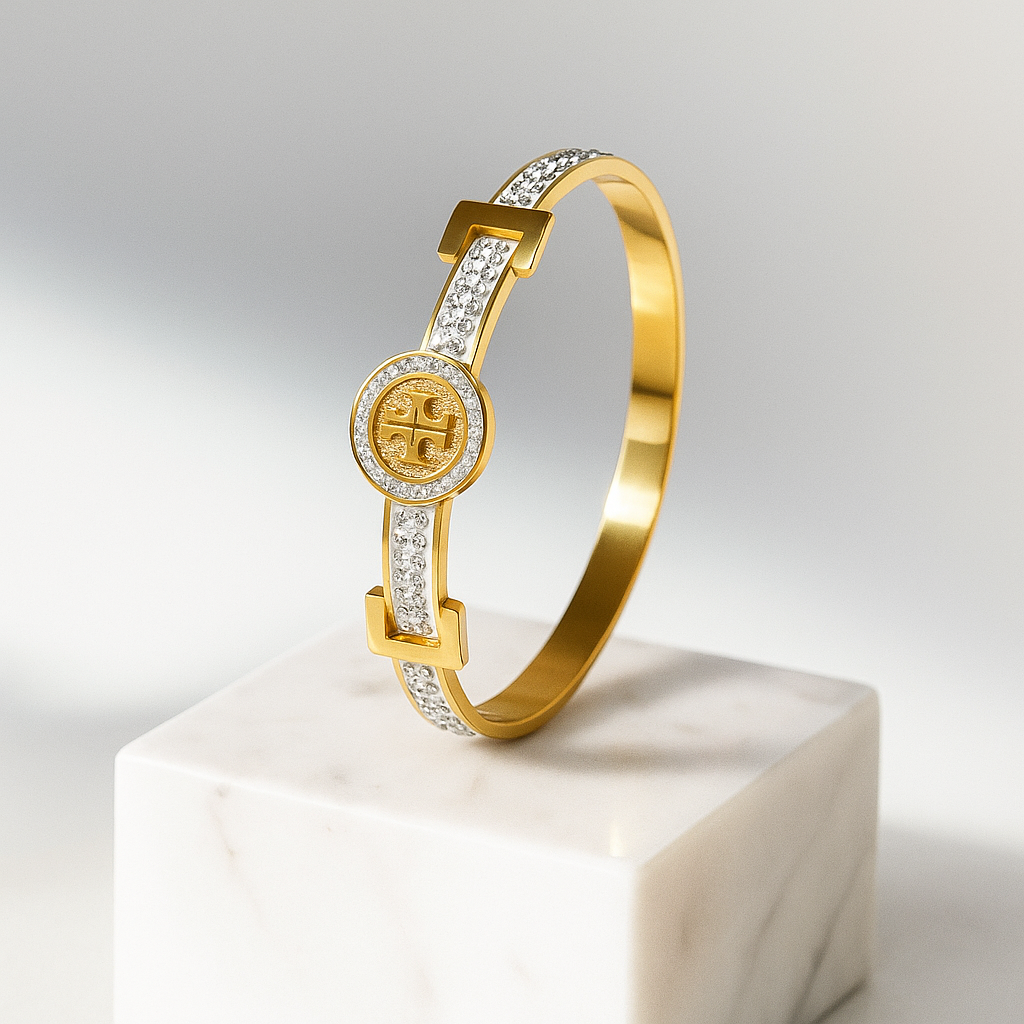Elegance Emblem Bangle