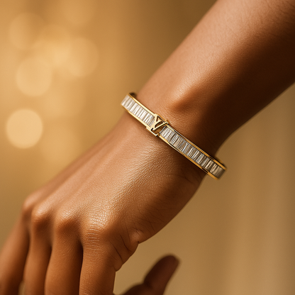 LV Aurora Baguette Bangle
