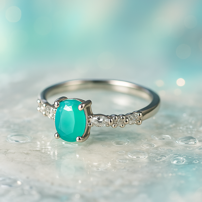 Emerald Whisper Ring