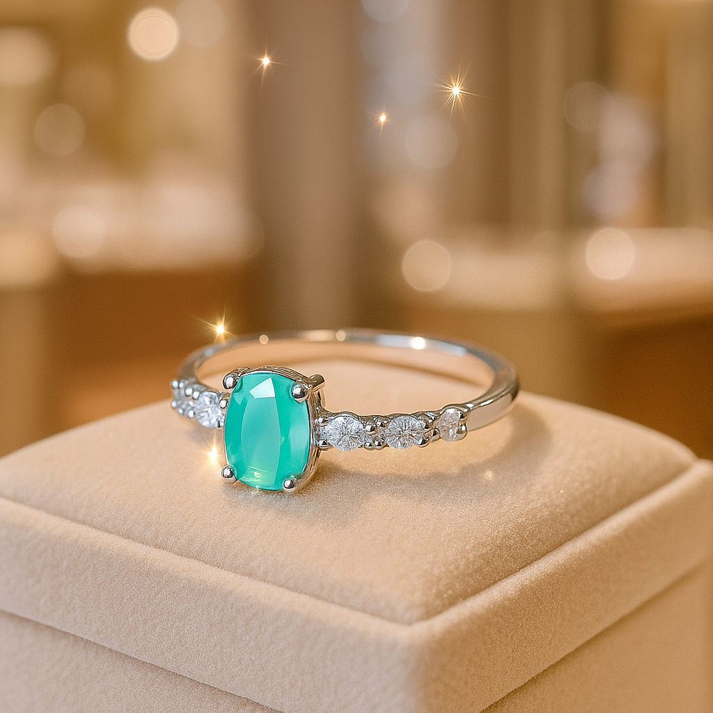 Emerald Whisper Ring