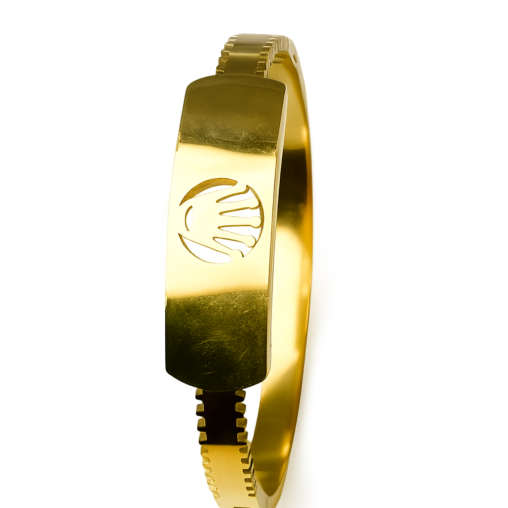 CrownAura Signature Gold Bracelet
