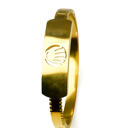 CrownAura Signature Gold Bracelet