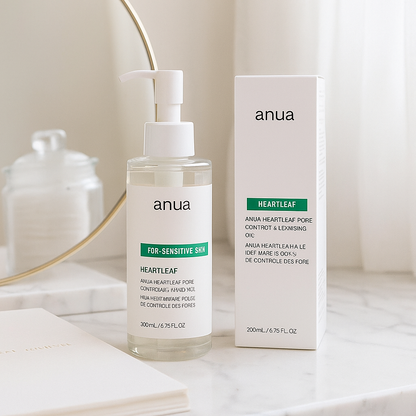 Anua Heartleaf Pore Control Cleansing Oil Mild