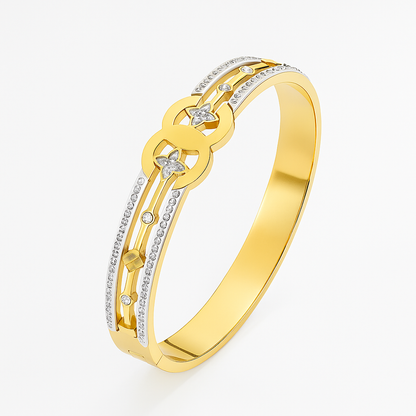 Eterna Luxe Diamond Bangle