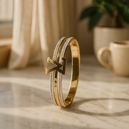 Lumineux Signature V Bangle