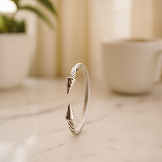 Astra Torque Cable Bracelet