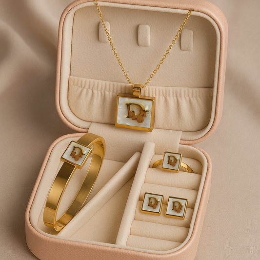 Dior Monogram Set – 4-Piece Luxe Edition