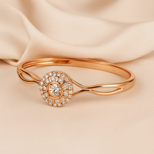 Celestia Diamond Bangle