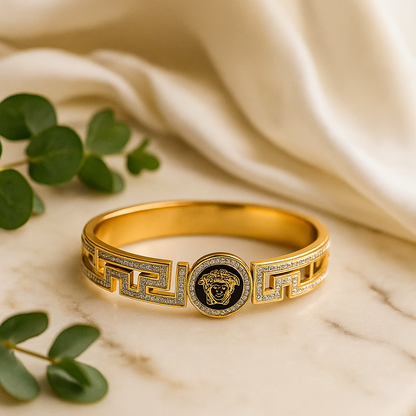 Aurelia Luxe Medusa Bangle