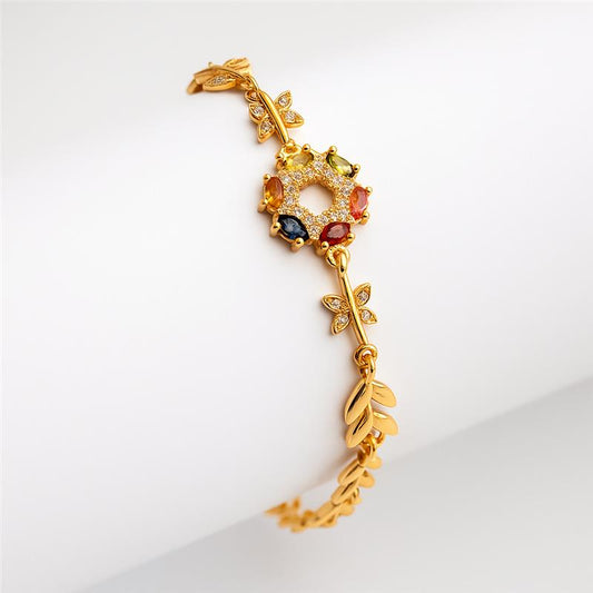Celestial Garden Charm Bracelet