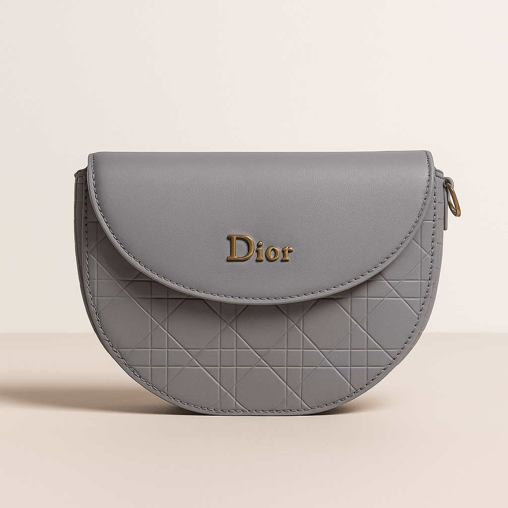Dior Chic Crossbody Bag - Grey