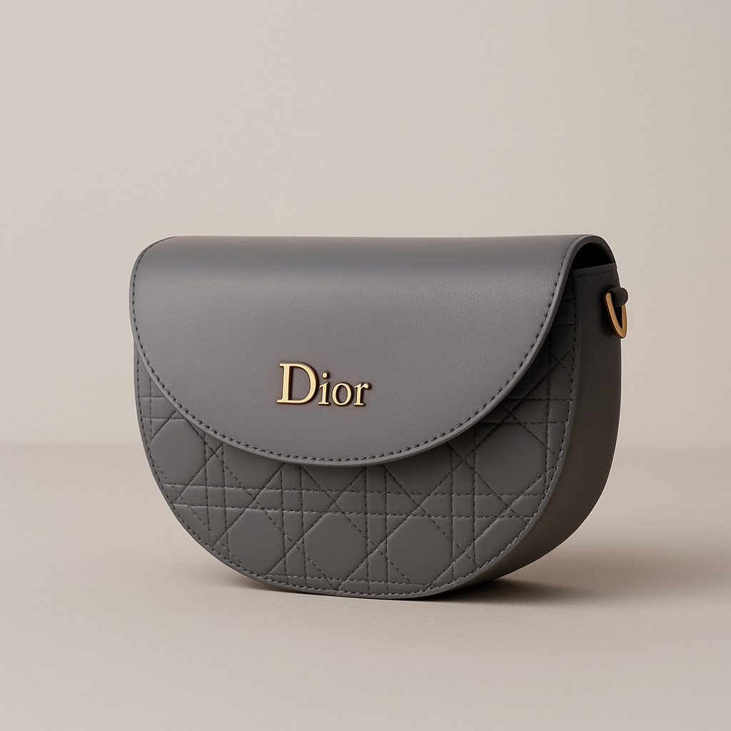 Dior Chic Crossbody Bag - Grey