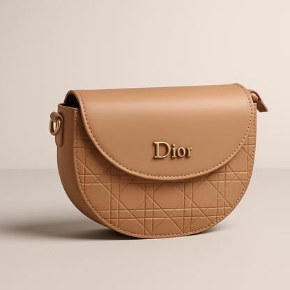 Dior Chic Crossbody Bag - Light Brown
