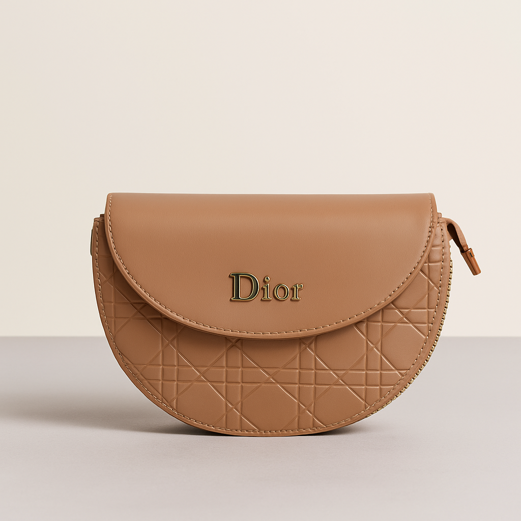 Dior Chic Crossbody Bag - Light Brown