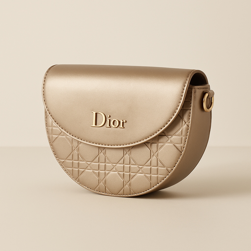 Dior Chic Crossbody Bag - Golden