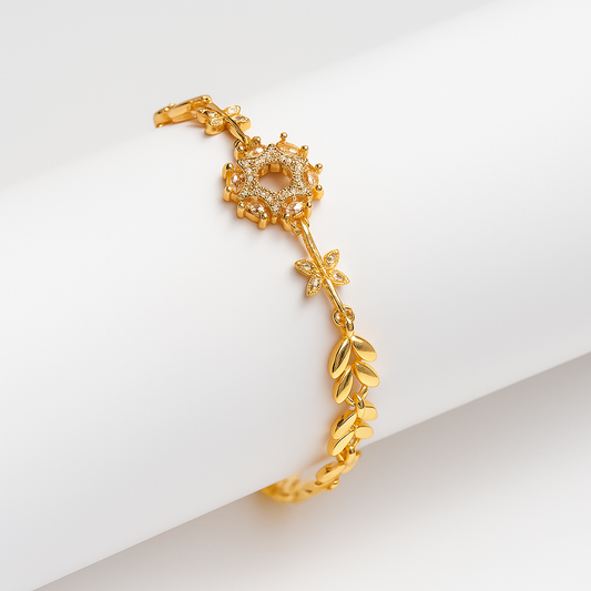 Flora Grace Charm Bracelet