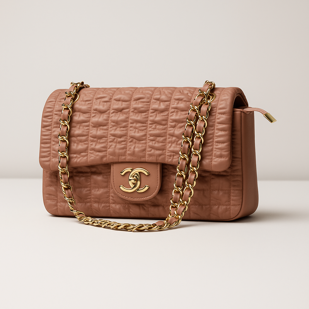 Chanel Metro Chic Sling Bag - Peach