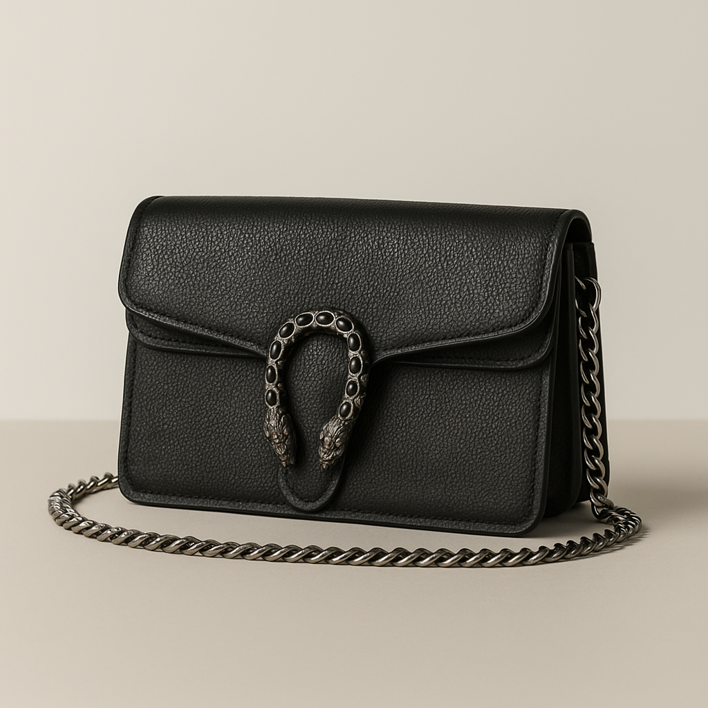 Gucci Noir Serpent Luxe Shoulder Bag