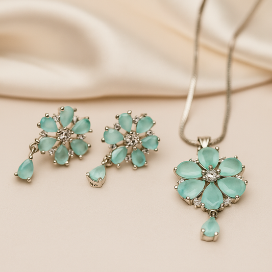 Aqua Blossom Set