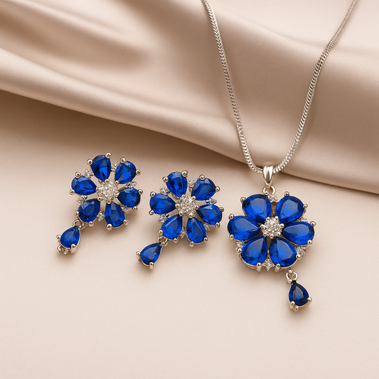 Royal Sapphire Bloom Set