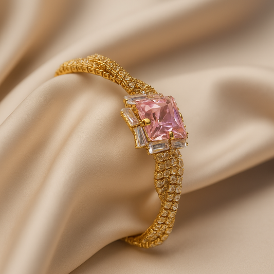 Blushing Elegance Bangle