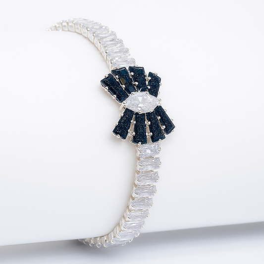 Midnight Bloom Bangle