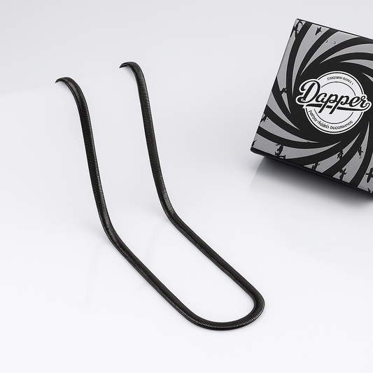 Dapper Spiral Necklace - Elegant Artificial Jewelry for the Modern You