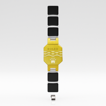 Royal Elegance: Rolex-Inspired Ceramic Watch Strap