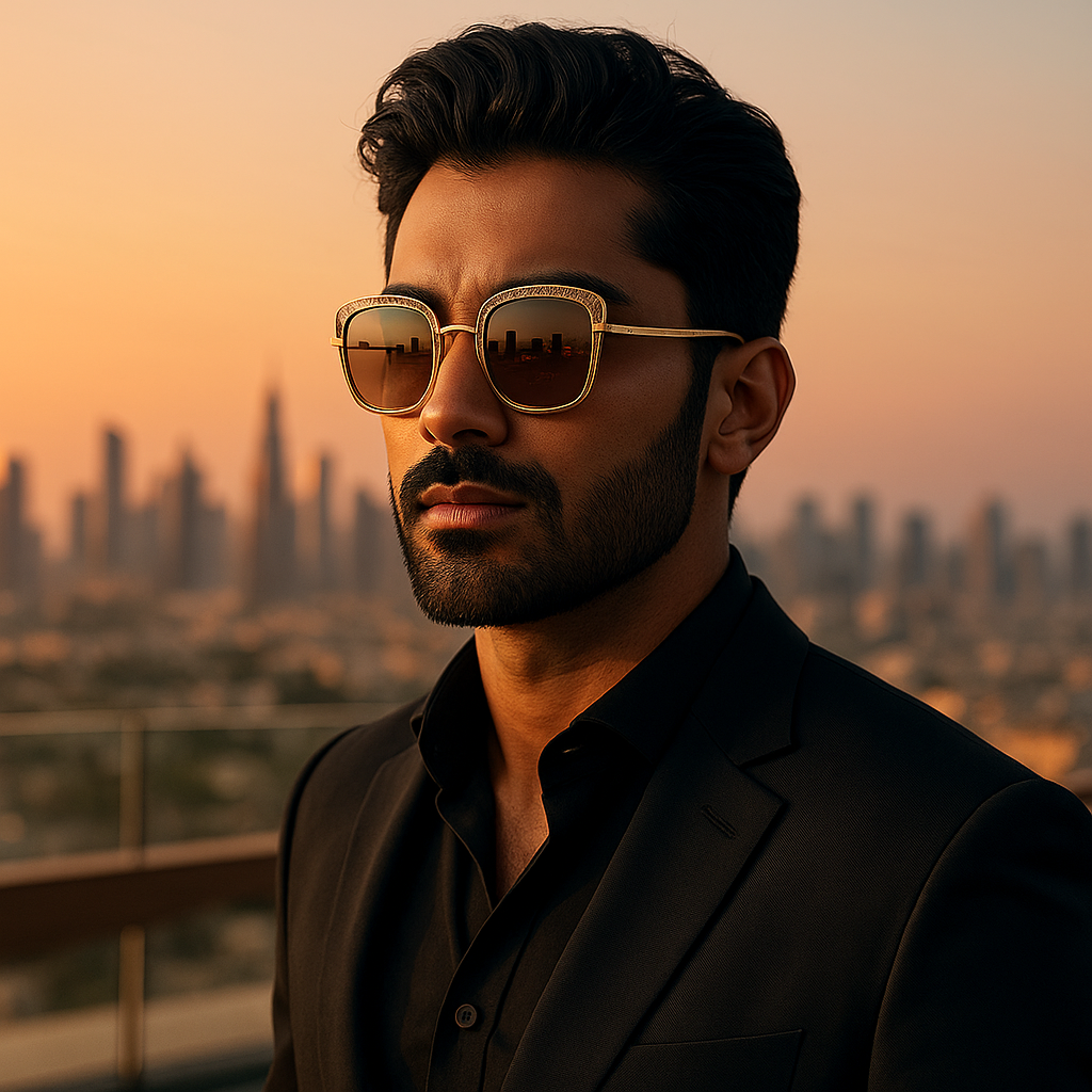 Aurum Luxe Cat-Eye Sunglasses