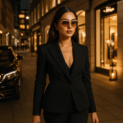 Aurum Luxe Cat-Eye Sunglasses