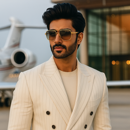 LV Inspired Aurelio Luxe Sunglasses