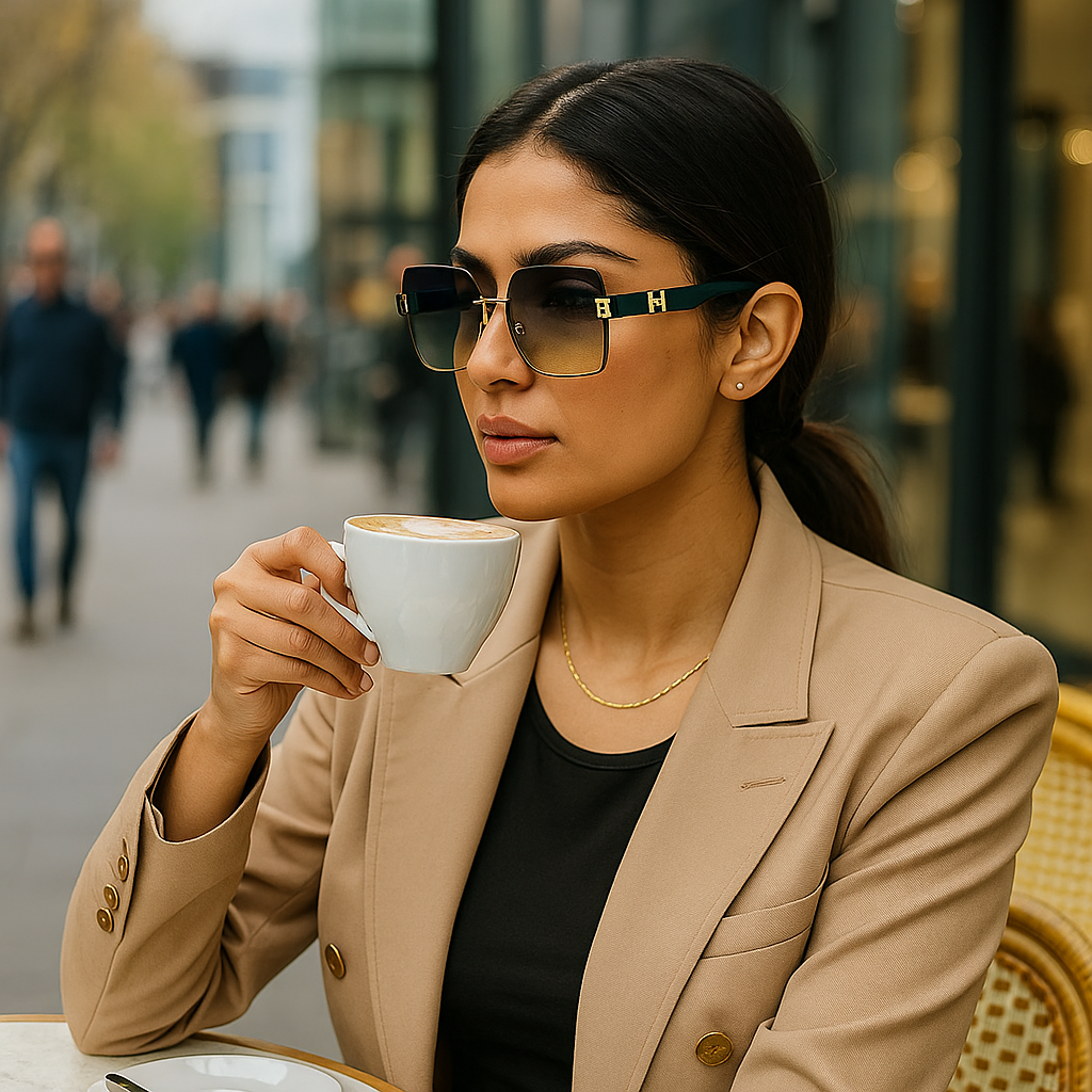 Hermès Ombre Square Sunglasses