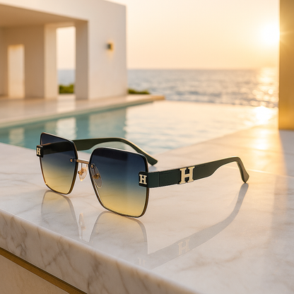 Hermès Ombre Square Sunglasses