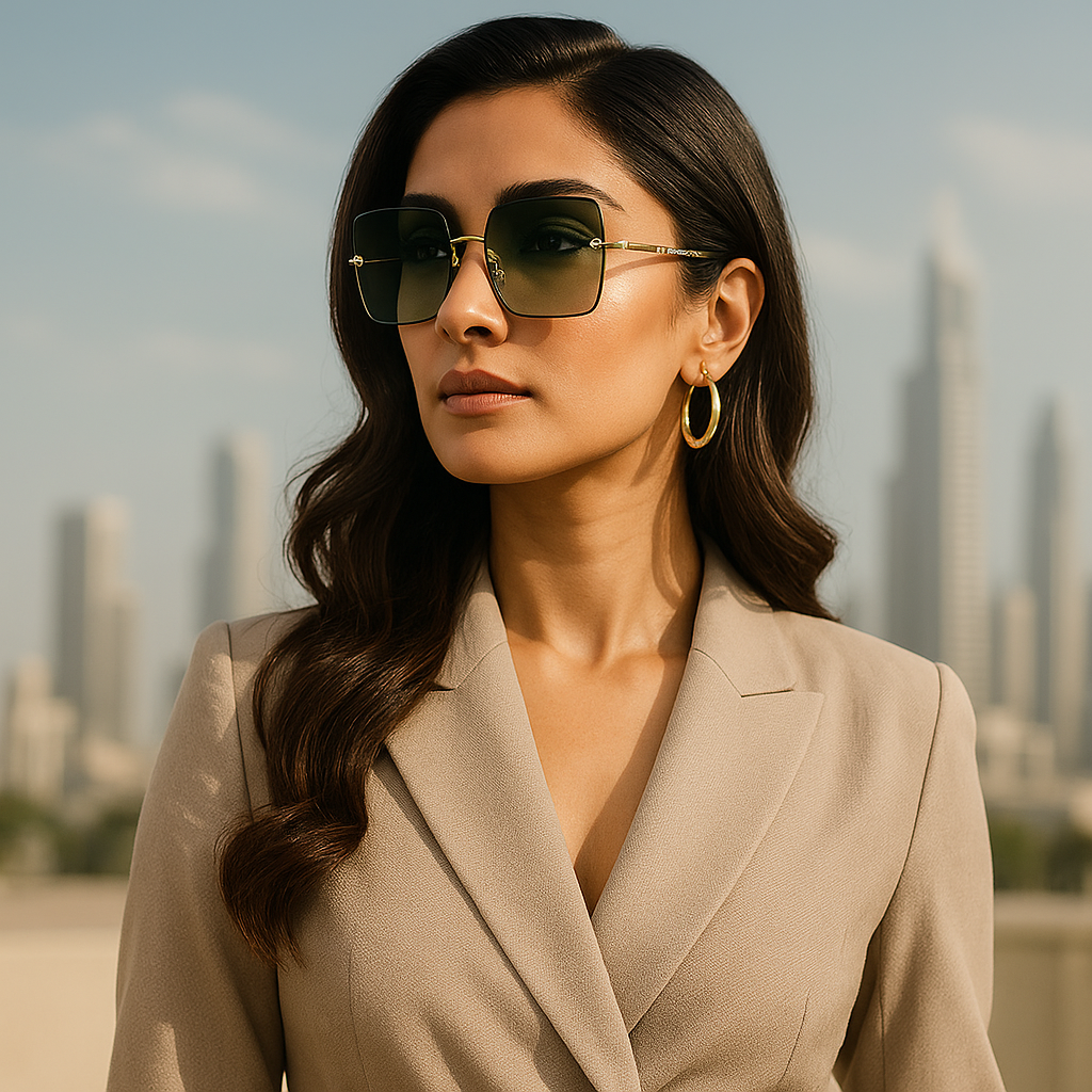 Emerald Luxe Sunglasses