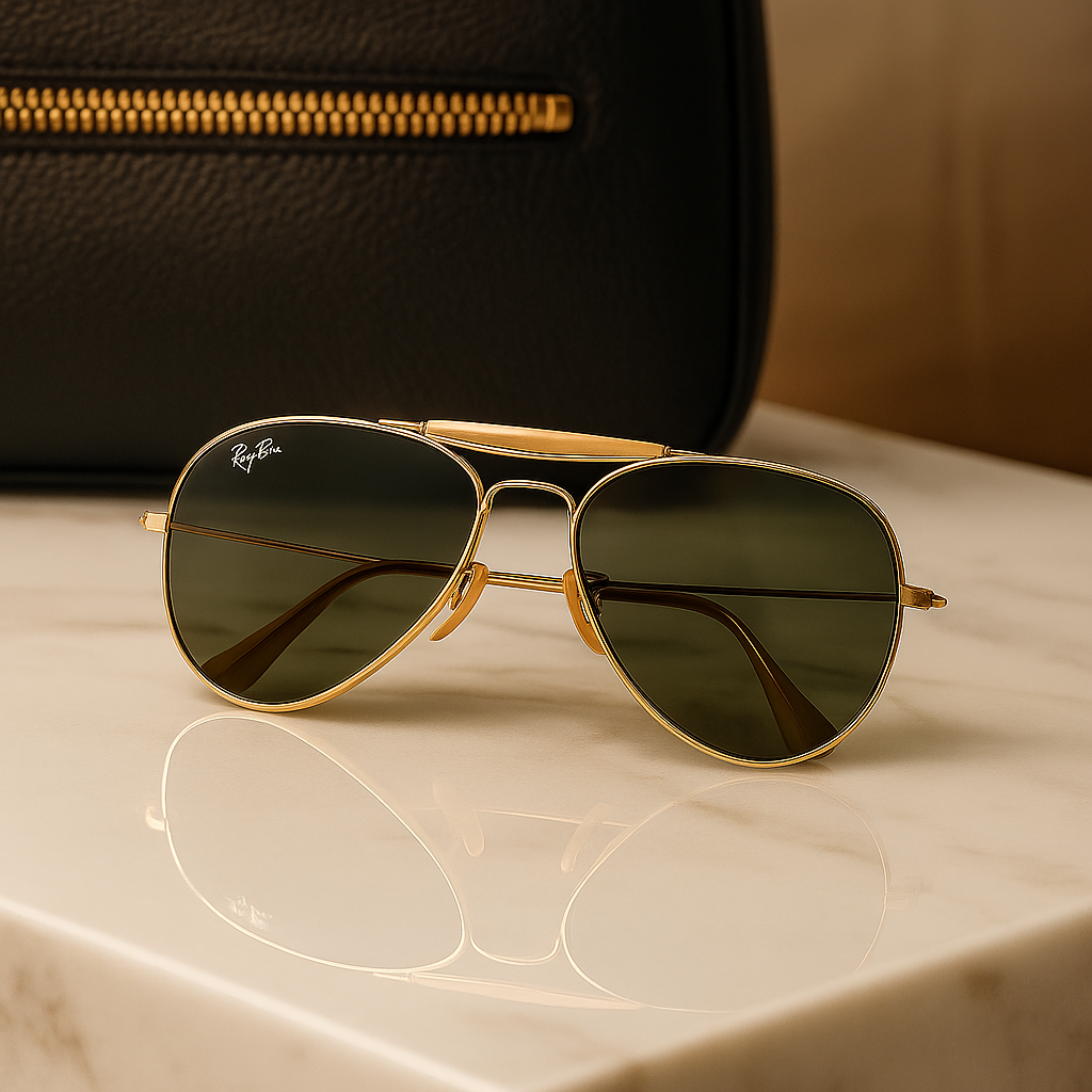 Ray Ban Golden Glamour Shades