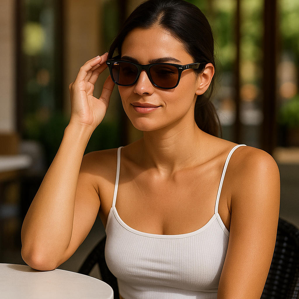Ray Ban Elegance Shield Sunglasses