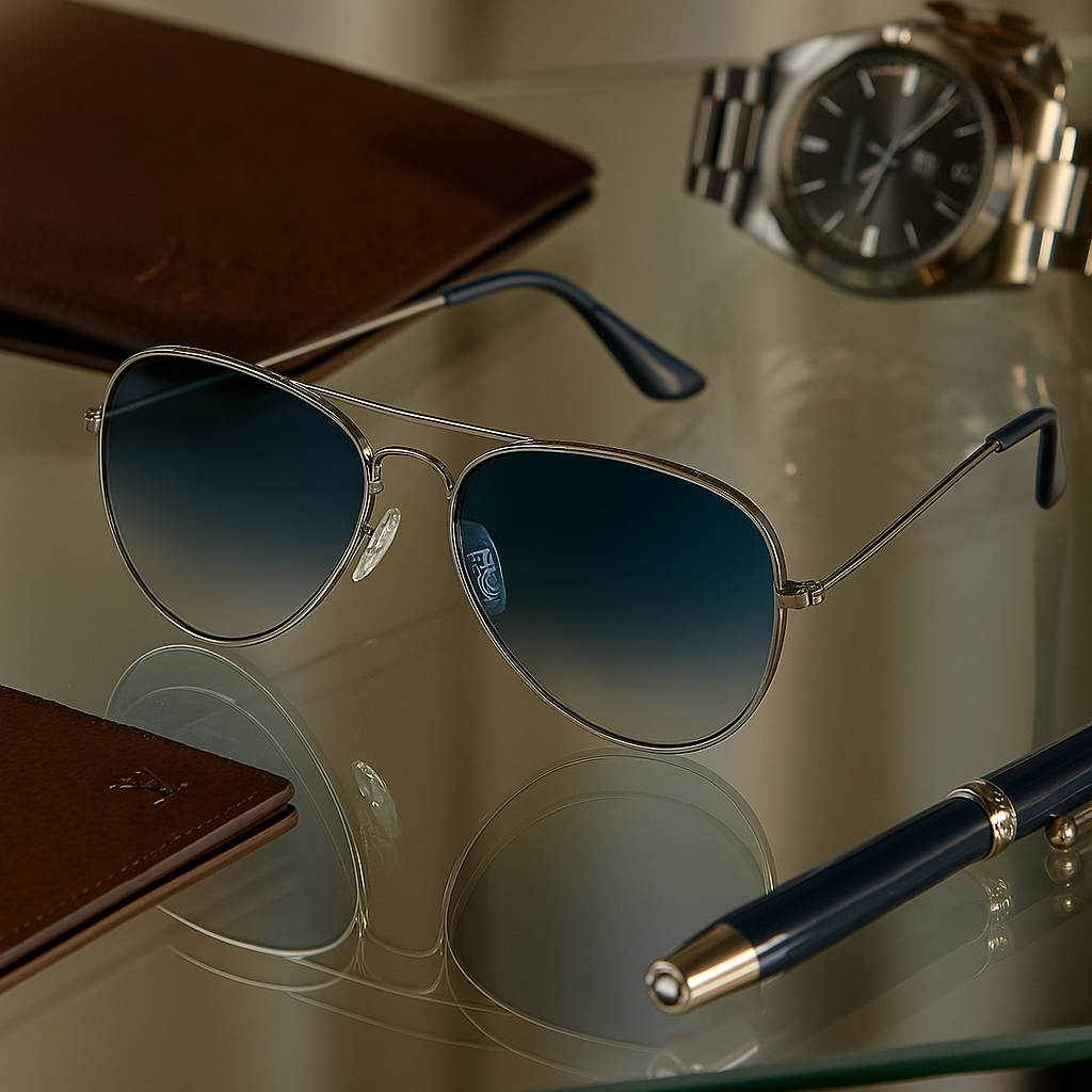 Aviator Luxe: Gradient Shade