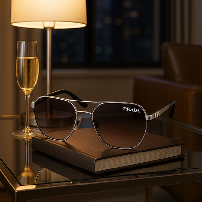 Prada Luxe Vision Gradient Sunglasses