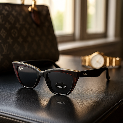 Crimson Noir Shield Sunglasses