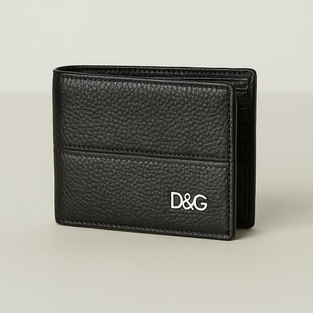 Dolce & Gabbana Black Leather Wallet