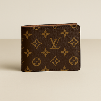 LV Luxury Leather Wallet