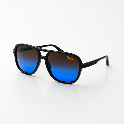 GUCCI Horizon Blue Gradient Aviators