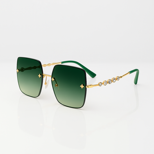 Emerald Luxe Sunglasses