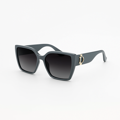 Dior Noir: Sleek Square Sunglasses