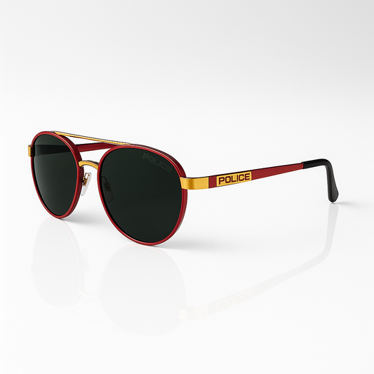 Police Aviator Shield: Red Edition