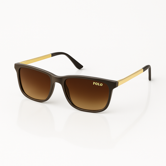 Polo Chic Brown Gradient Sunglasses