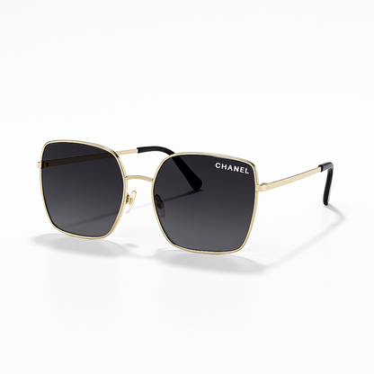 Chanel Iconic Gold Square Sunglasses