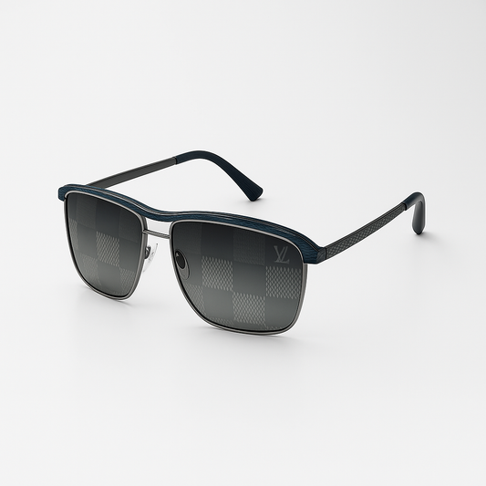 Louis Vuitton Damier Eclipse Aviator Sunglasses